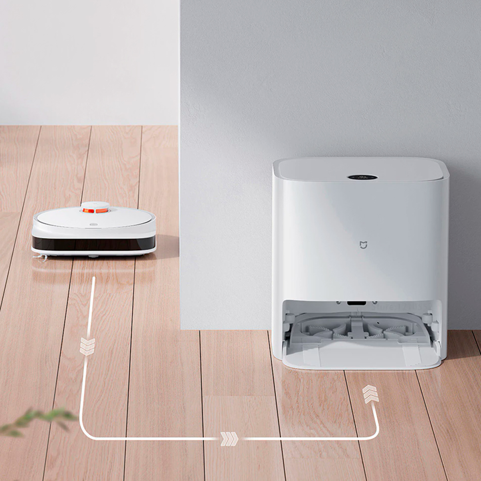 Обзор робота-пылесоса со станцией самоочистки Xiaomi Mijia Pro Self ...